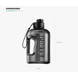 Termo botella agua 1.7 litros