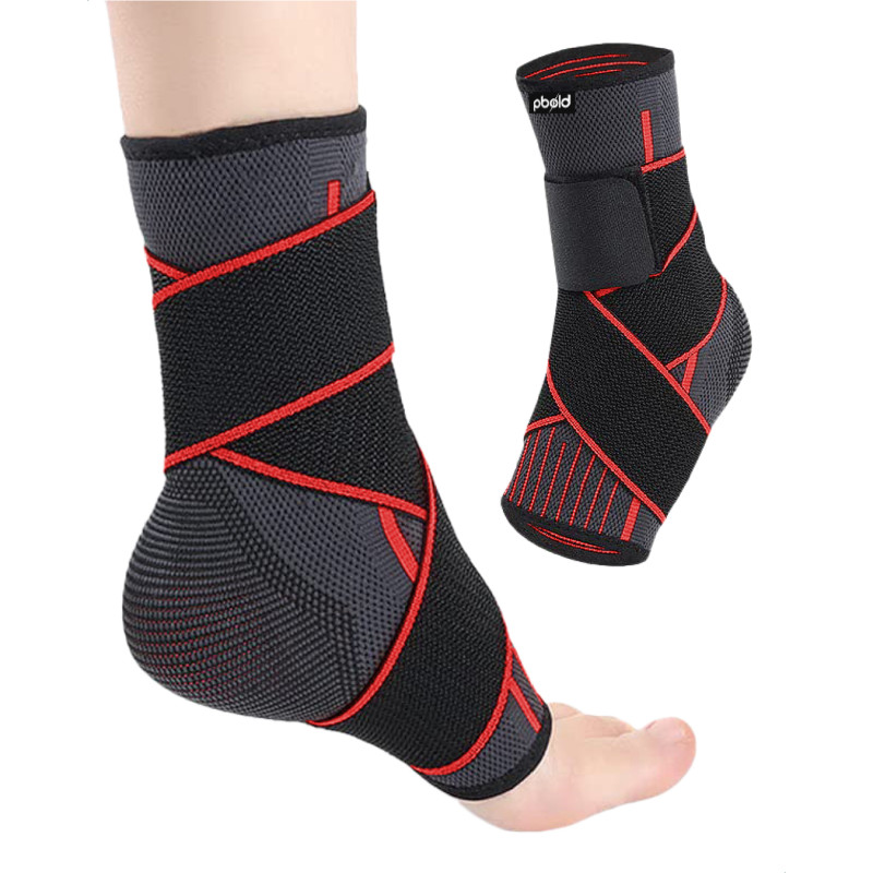 Tobillera ajustable compresión de tobillo para deportes