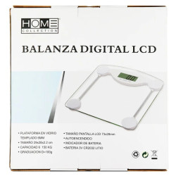 Báscula digital de vidrio