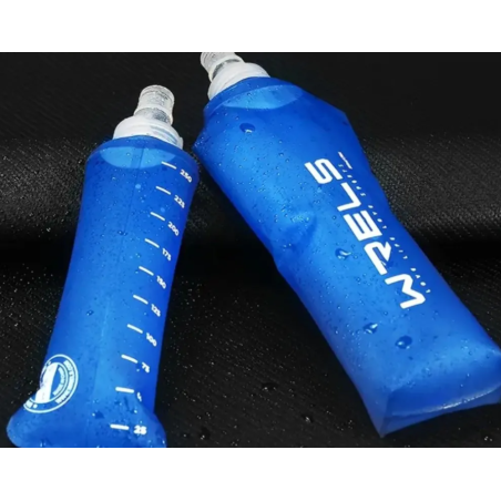 Botella plegable silicona running