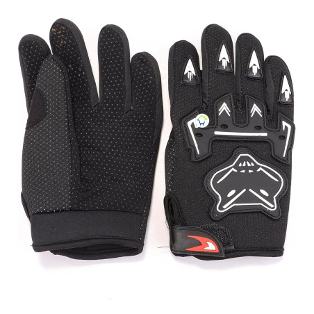 Guantes ciclismo livianos protección nudillos