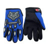 Guantes ciclismo livianos protección nudillos