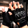 Guantes ciclismo medio dedo